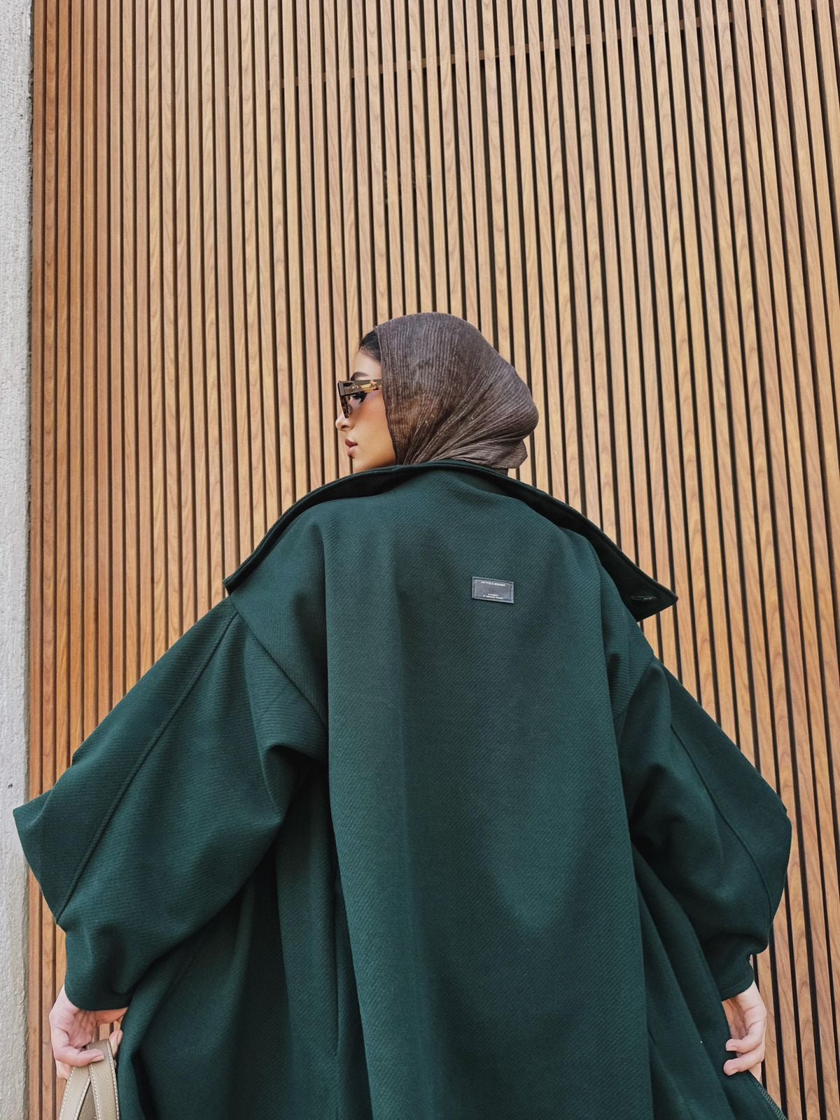 Dark 	Green Coat