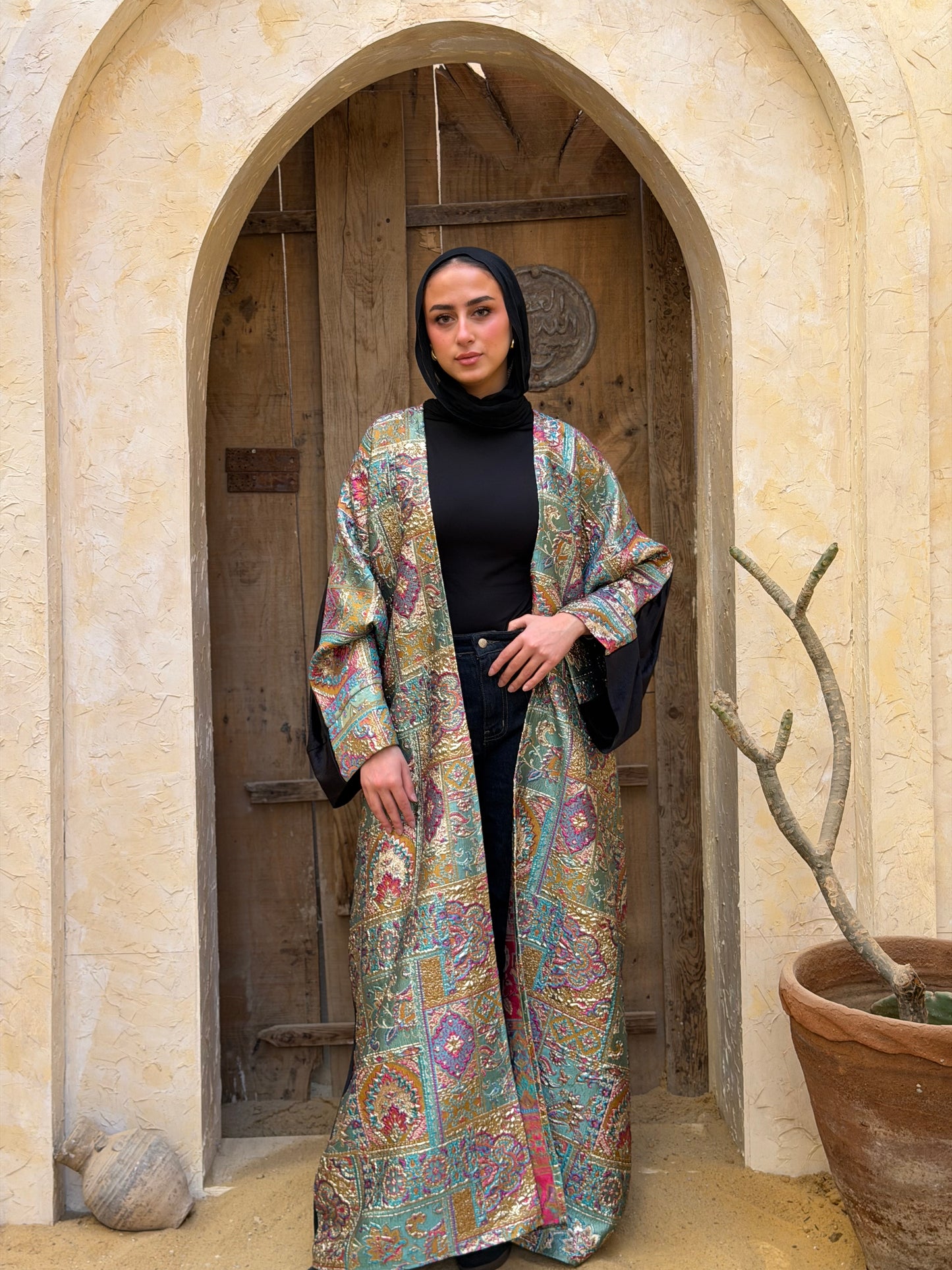 Colorful kaftan