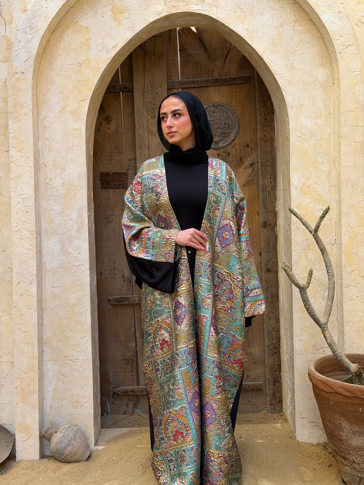 Colorful kaftan